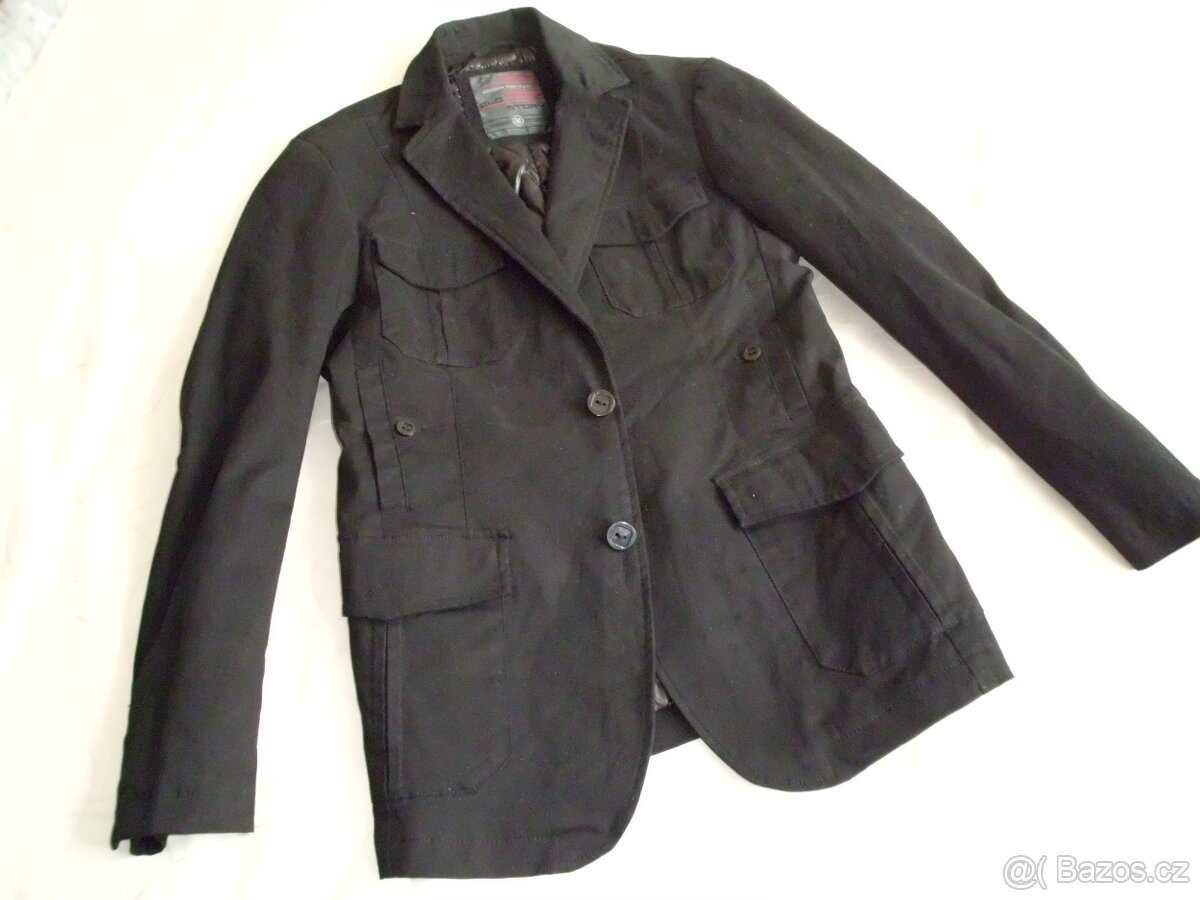 Piazza Italia nový pánsky sakový kabátik zateplený M - 14