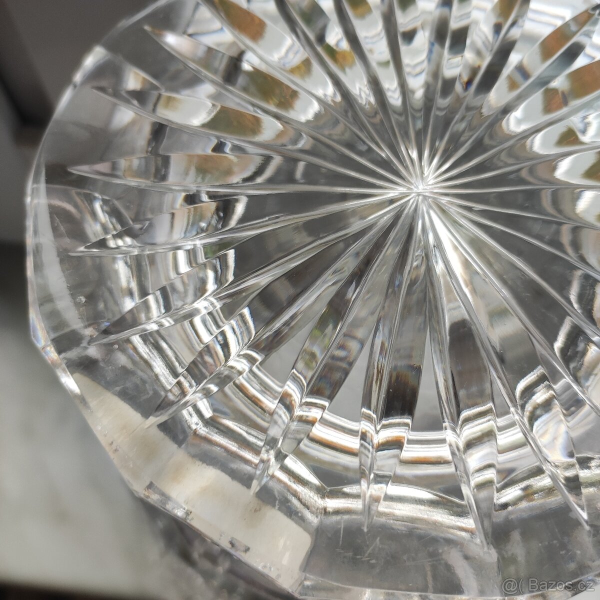 velká broušená váza - 14