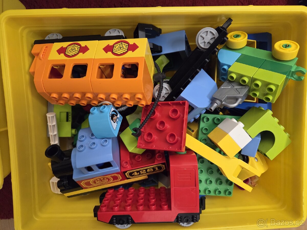 Lego Duplo vláček - 3 sety + tunel z 3d tiskárny - 14