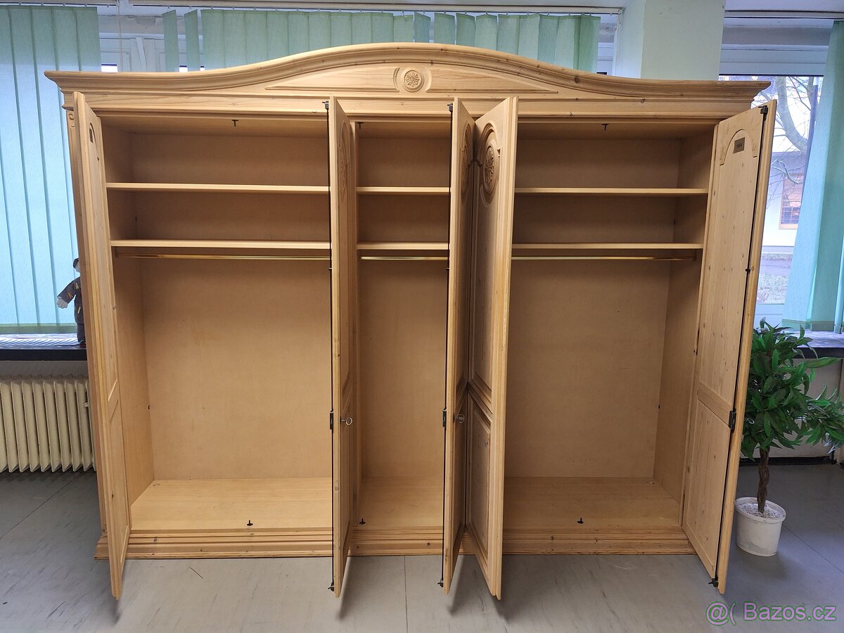 CELODŘEVĚNÁ BAVORSKÁ LOŽNICE VELMI DRAHÝ MODEL - 14