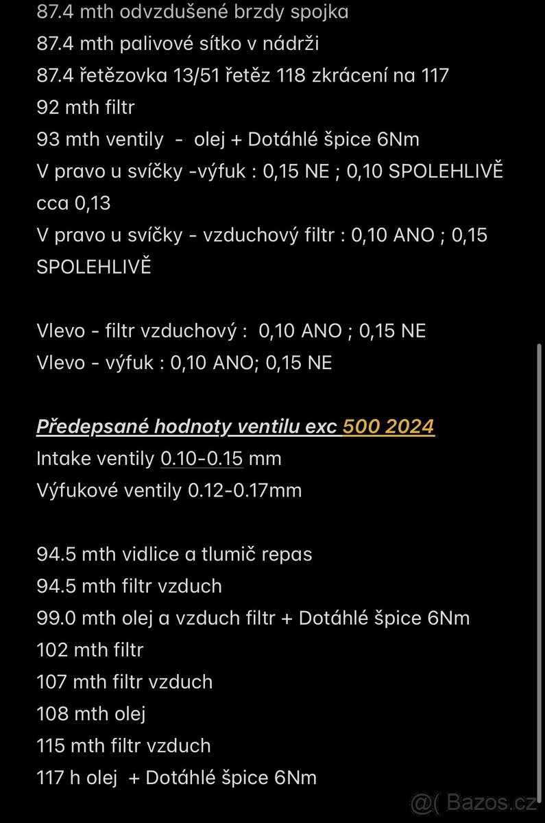 EXC 500 ktm 2024 Enduro - 14