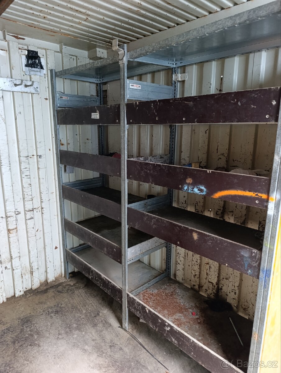 Lodní/skladový kontejner s regály ALBINA 3m - 14