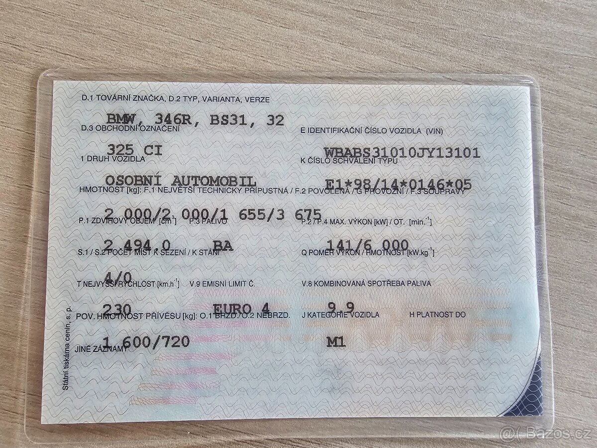 BMW Řada 3, 325 CI A, automat, kabriolet. - 14