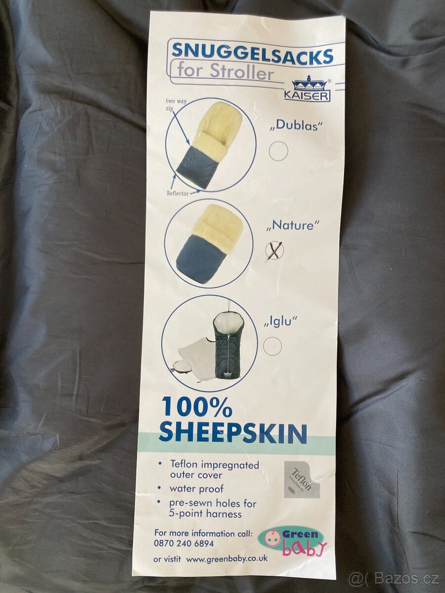 Fusak do kocarku, prava ovecka, Kaiser - 14