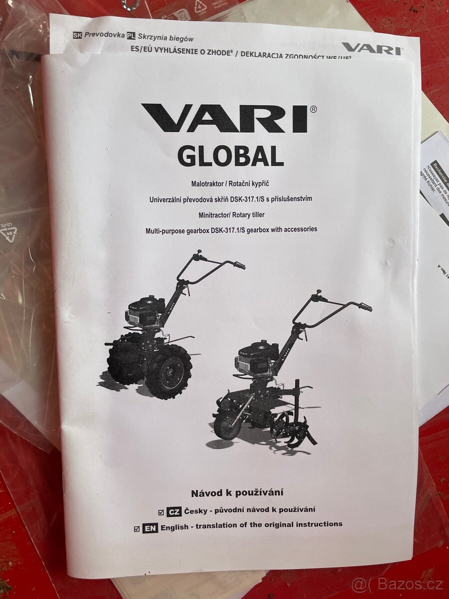Malotraktor VARI IV GLOBAL + ANV-500 KOHLER COMMAND - 14