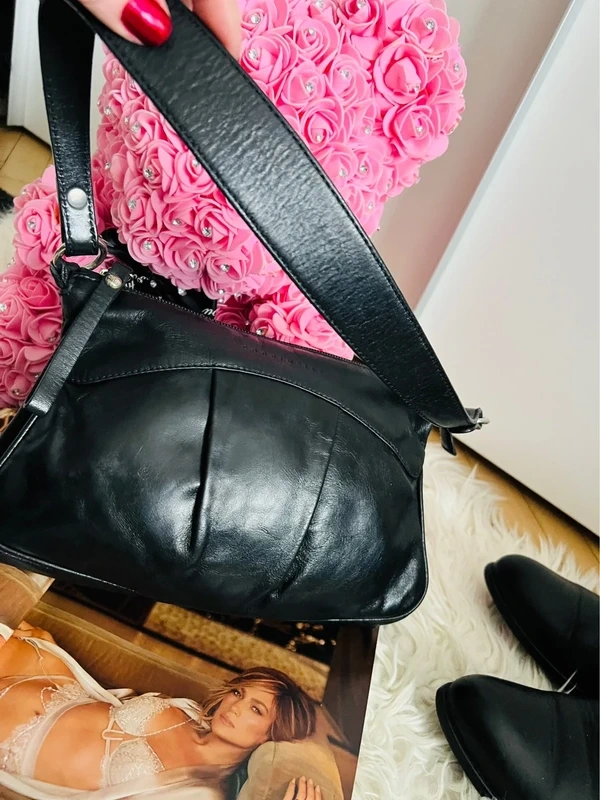 🌸Coccinelle🌸pravá kůže luxusní nádherná kabelka prostorná - 14