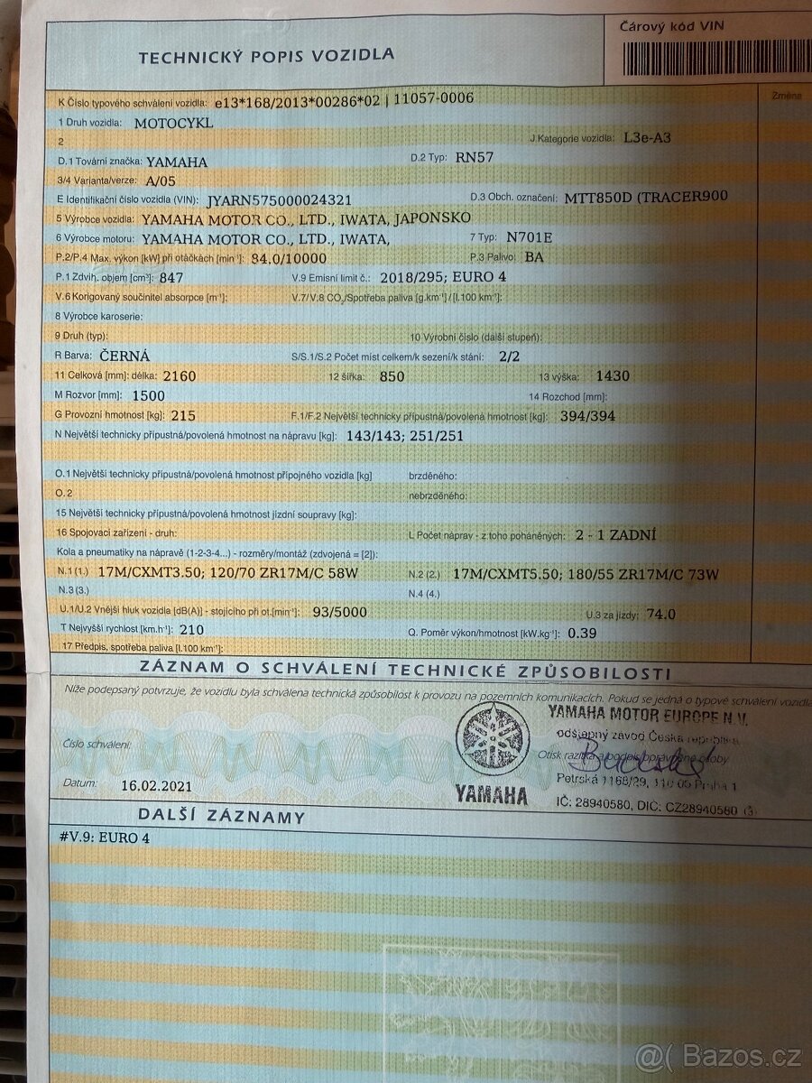 Yamaha Tracer 900 GT - 14