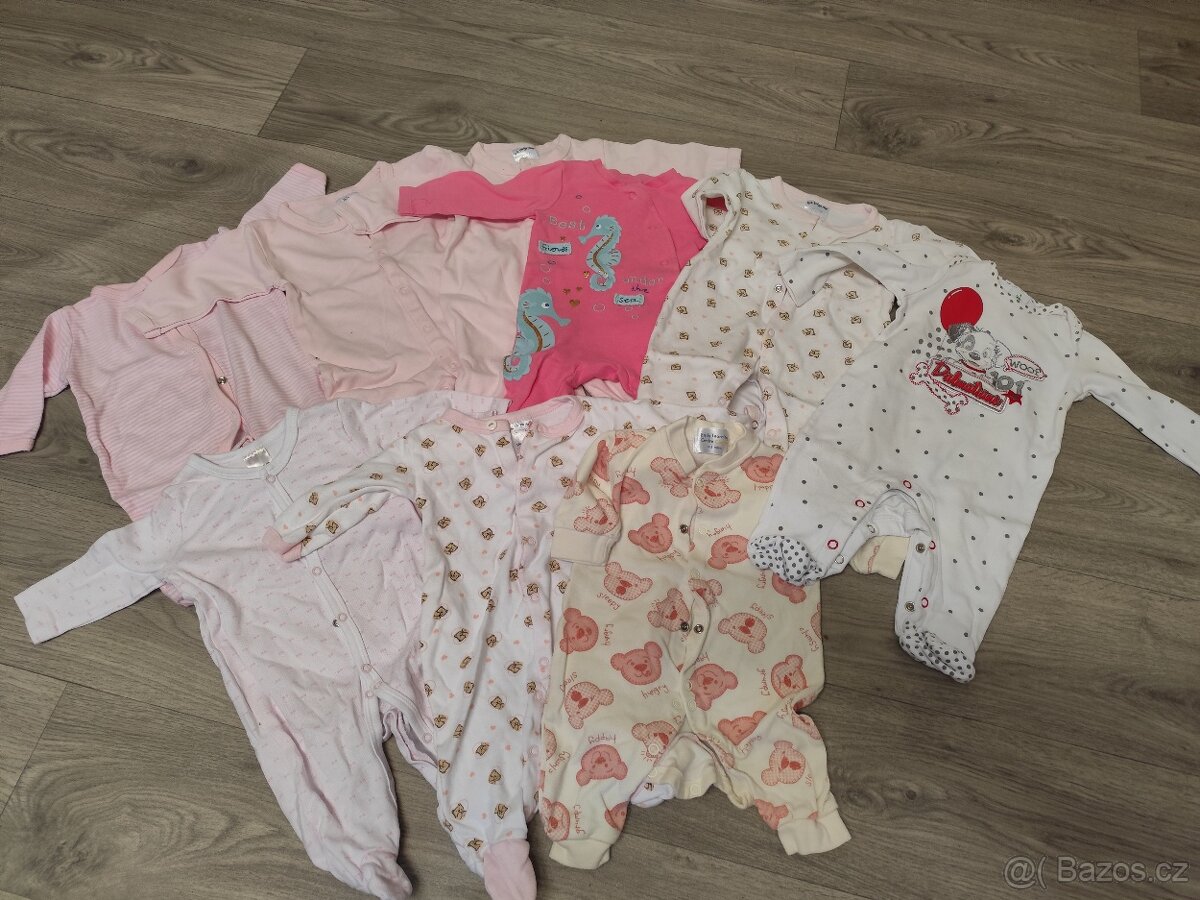 Balík mix dětského holčičího oblečení 56-74 - 14