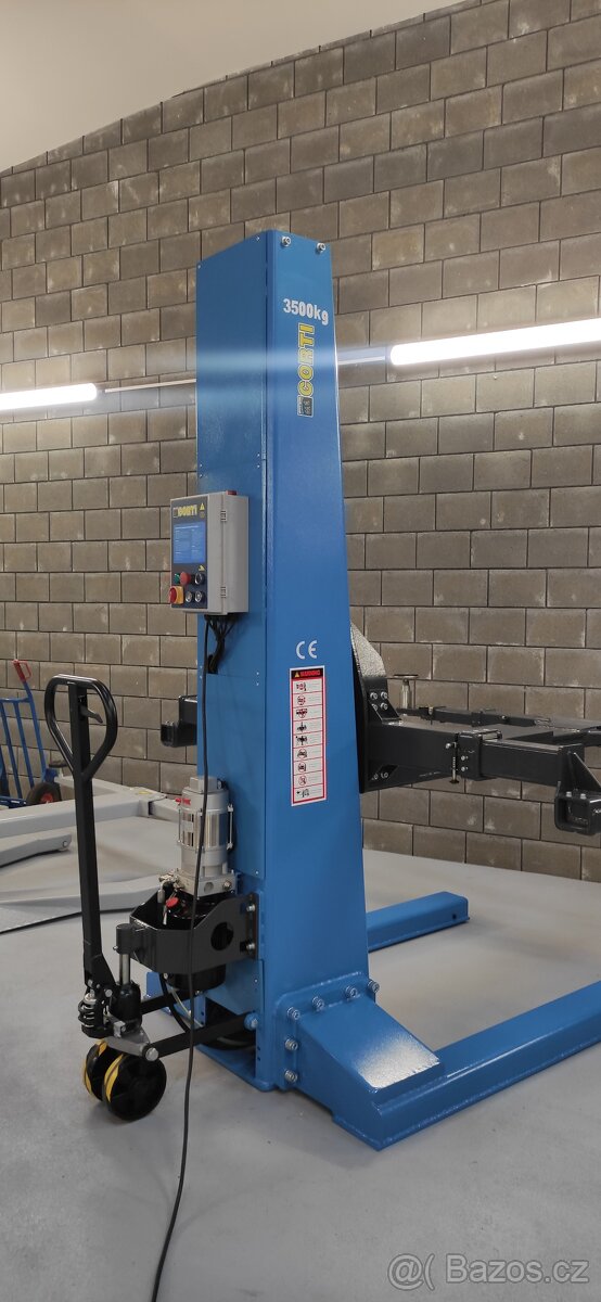 Zouvačka s pomocným RAMENEM a vyvažovačka 2D/3D - 14