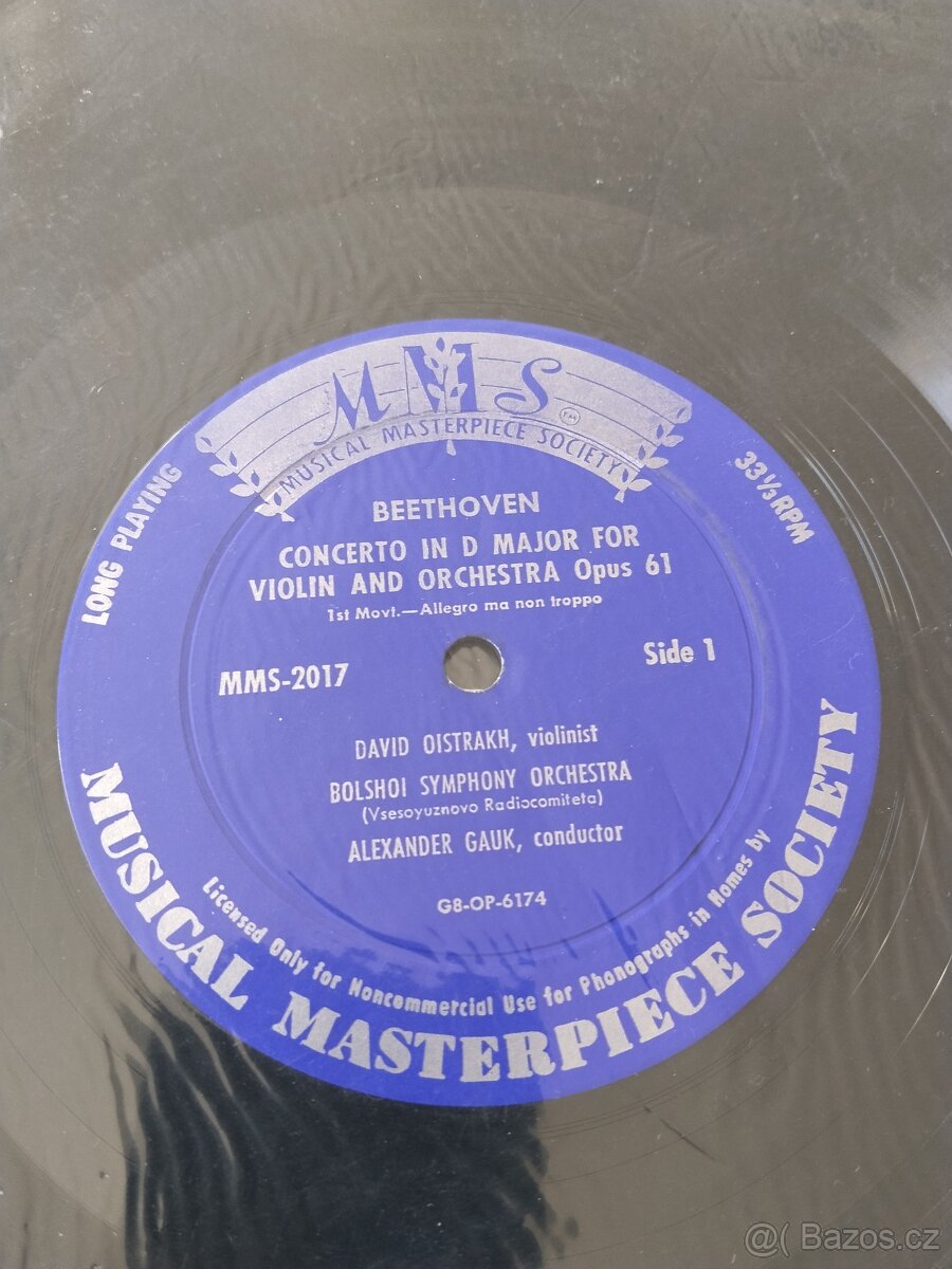 LP "vinyl " desky Mix Vážná hudba " BEETHOVEN " - 14