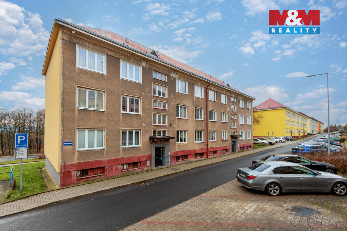 Prodej bytu 1+1, 36 m², Habartov, ul. Gagarinova - 14