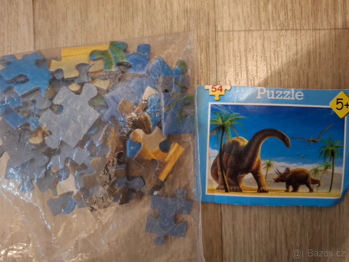 Dinosauři, hlavolamy, domino 25 kusů - pošta 50 Kč - 14