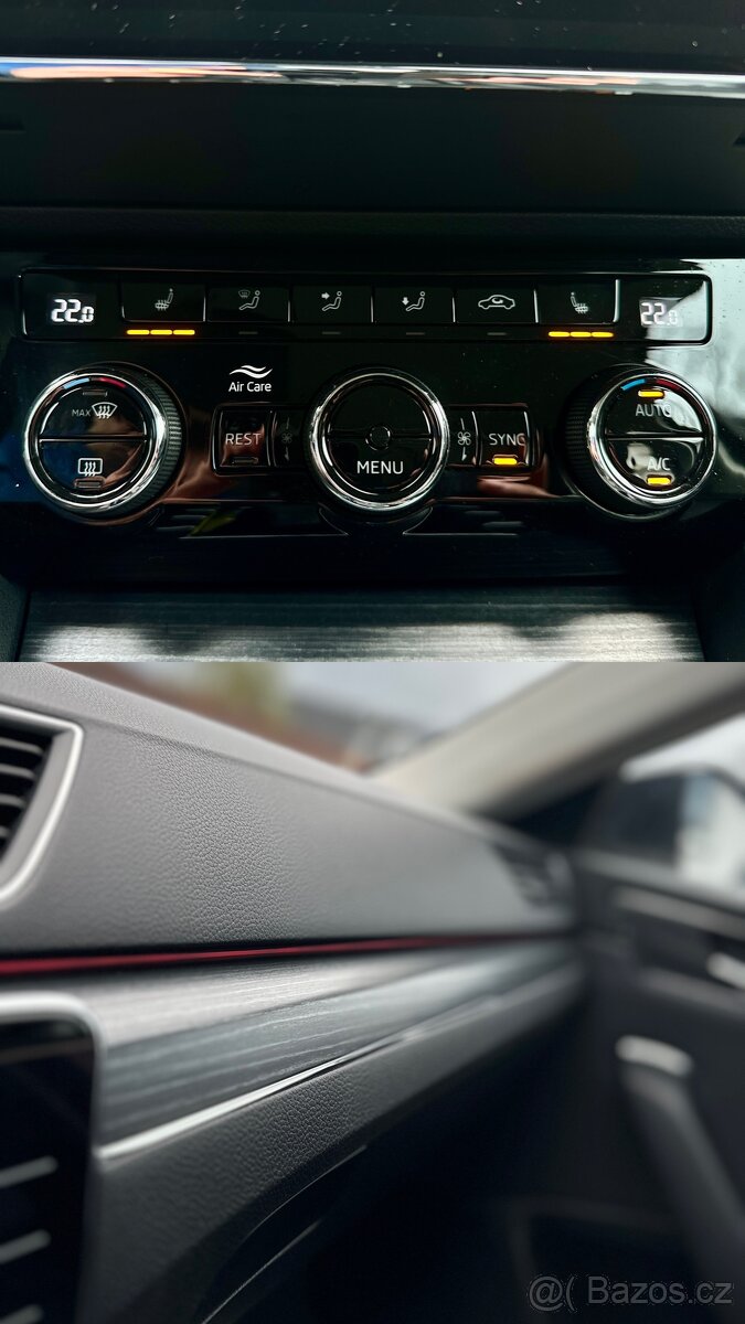 Škoda Superb 3 2023 2.0 TDi 110kW 185tkm Tažné/ACC/Kůže - 14