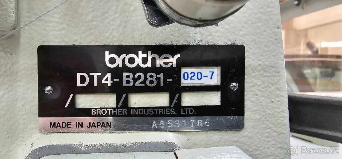 šicí stroj BROTHER DT4 B281-020-7 - 14