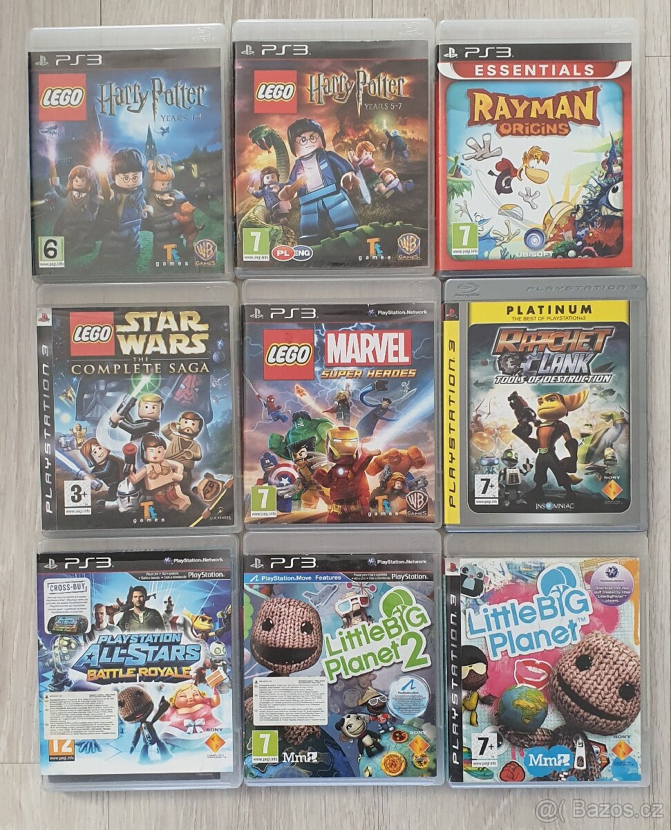 Prodám ps3 Playstation 3, příslušenství, hry ps3 - 14