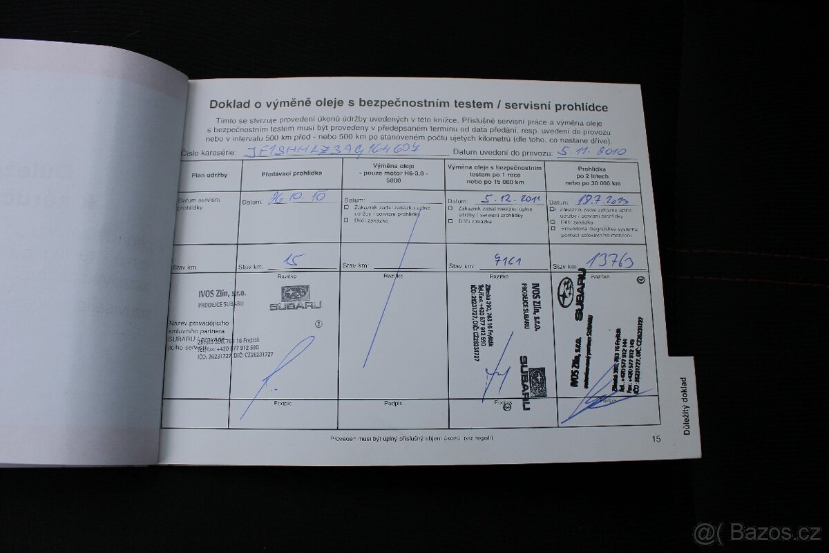 Subaru Forester, 2,0 D 1.maj. ČR - 14
