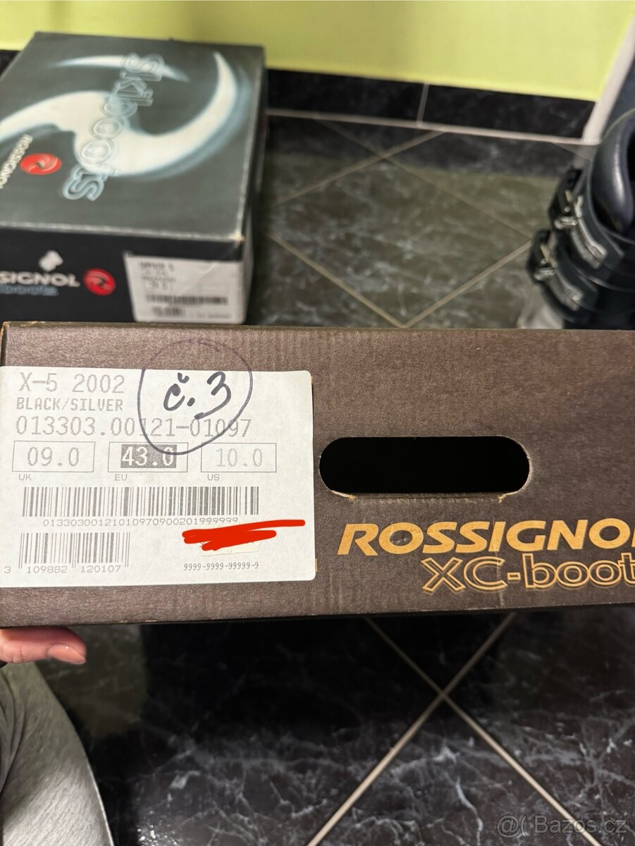 Běžky Rossignol X-Tour 193 cm + hole 155 cm + boty Rossignol - 14