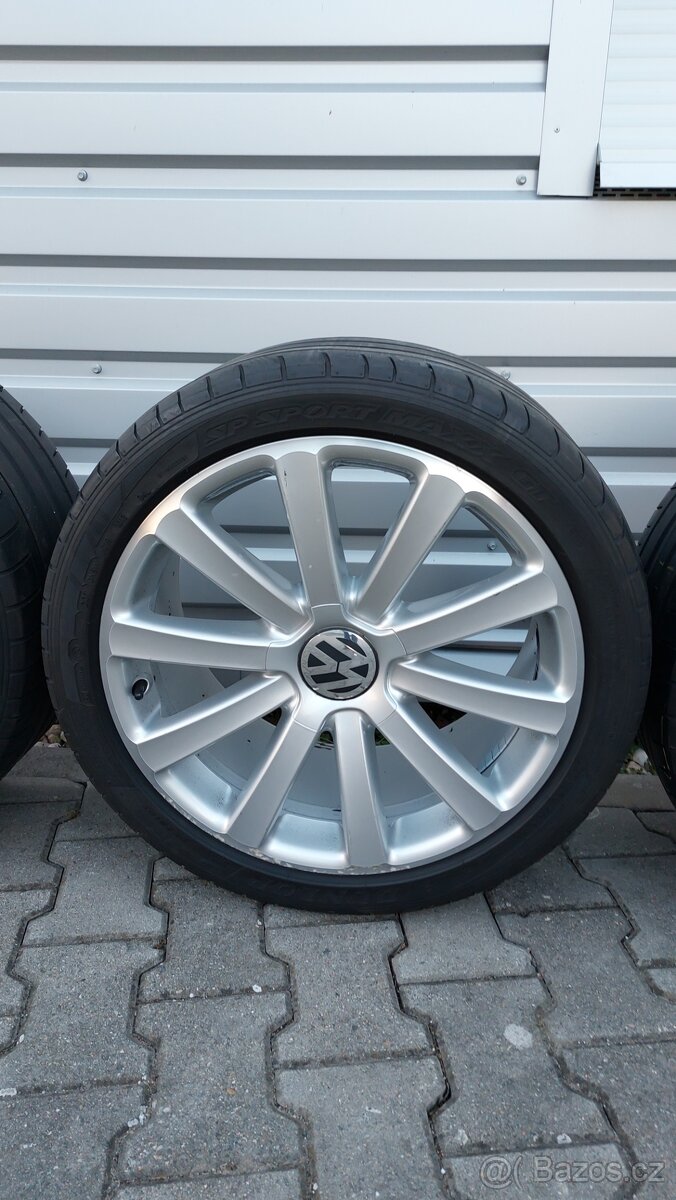 Alu kola 5x112 r19 vw R line Tiguan, Passat, Touran - - 14
