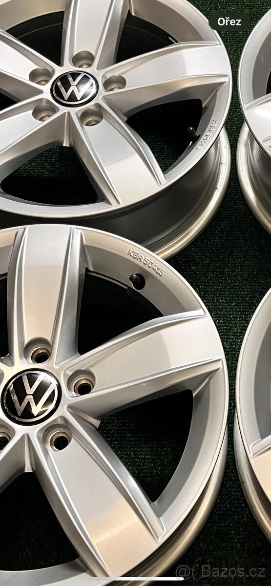 5x112 R16 Originál VW T-Roc / Corvara - jako nové - ET 43 - 14