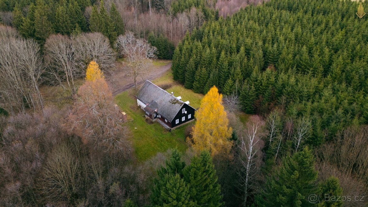 Prodej chalupy na samotě uprostřed lesa - 14
