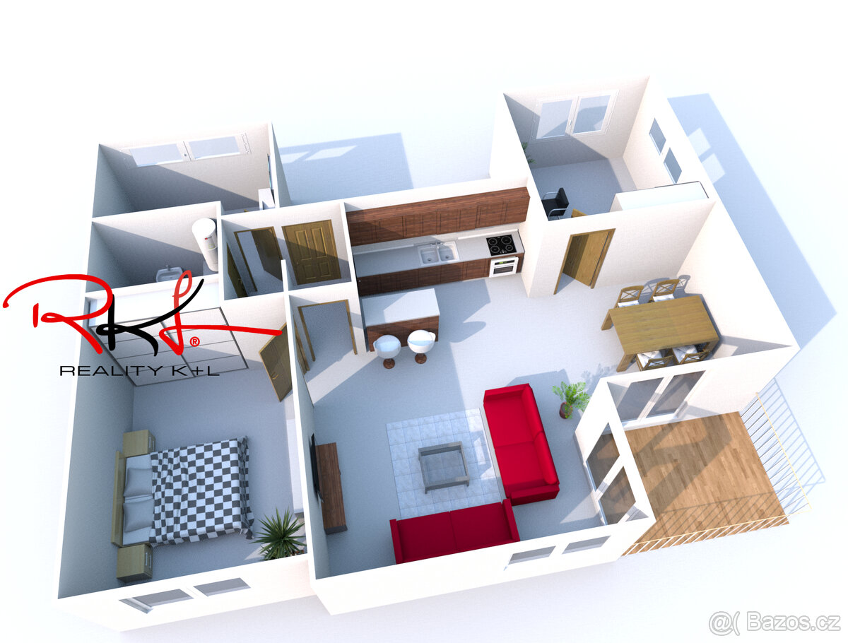 Pronájem, byt 3+kk s terasou, Mladá Boleslav - 14
