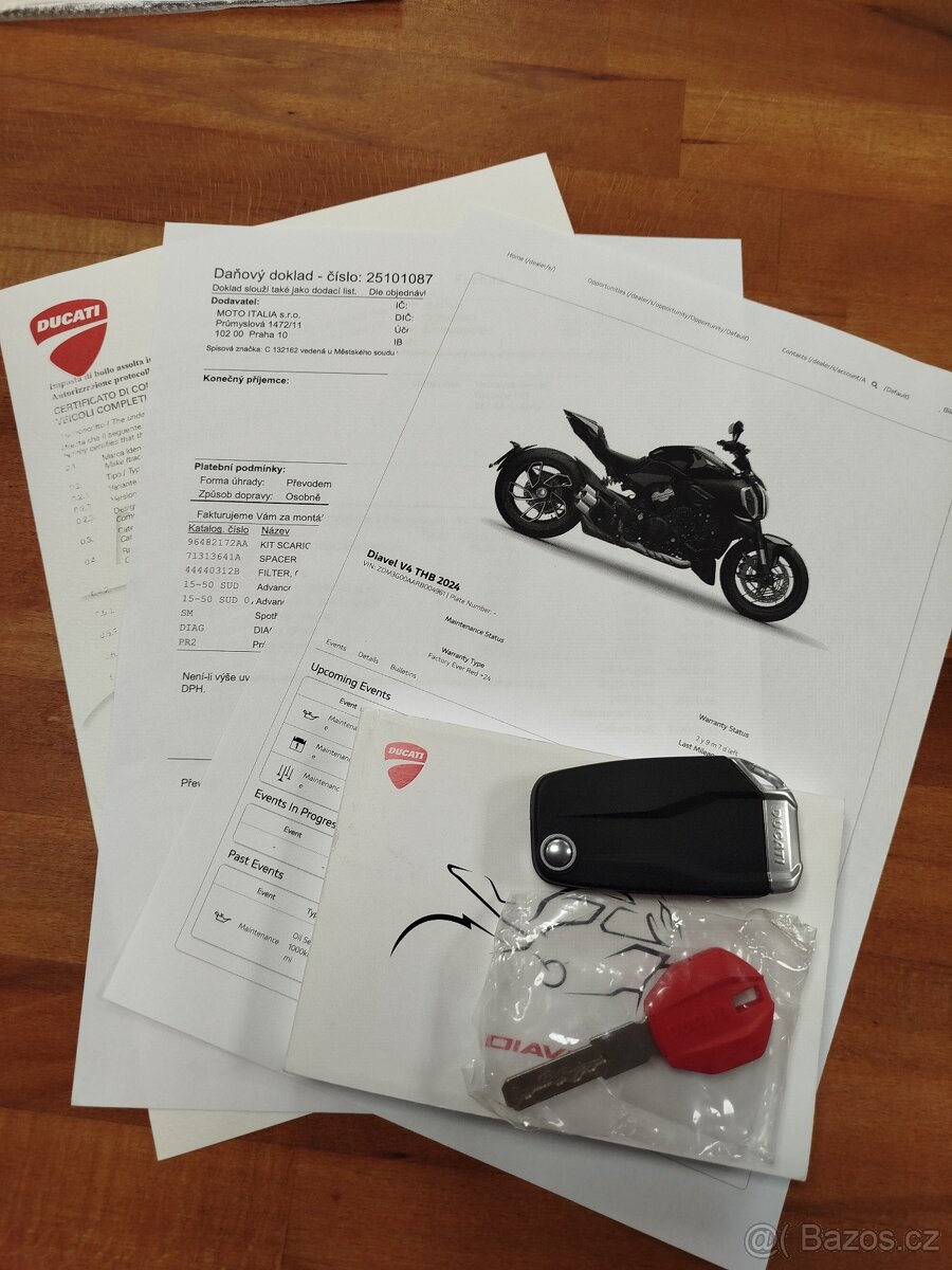 Ducati Diavel V4, 1. MAJITEL, ČR, TOVÁRNÍ ZÁRUKA, AKRAPOVIČ - 14