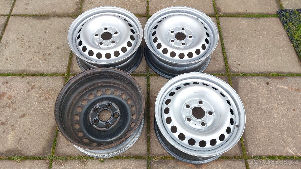 Volkswagen Transporter T5 – Sada disků ocelových 6.5 x 16" - 14