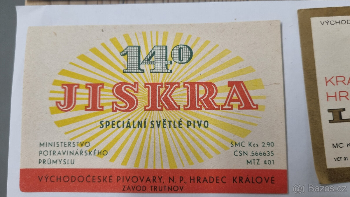 Sada pivních etiket a podtácků - 14