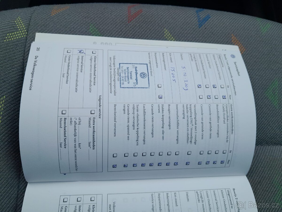 Vw caddy 2.0sdi nová STK serviska tažné zařízení - 14