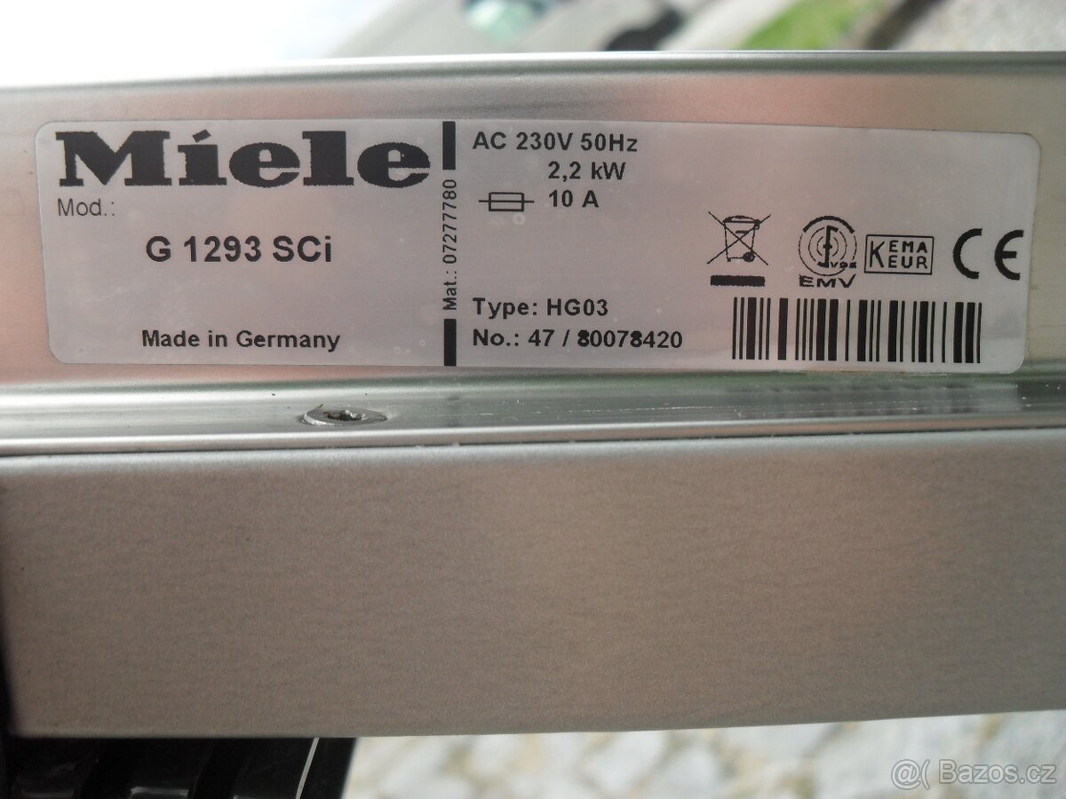 MIELE VESTAVNÁ MYČKA,PŘIHRÁDKA NA PŘÍBORY,LCD,TURBO,TOP ZNAČ - 14