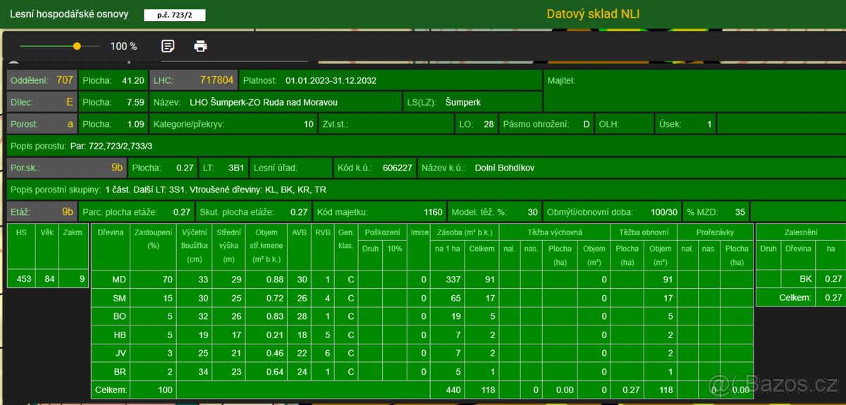 Prodám pozemky v k.ú. Dolní Bohdíkov - 14
