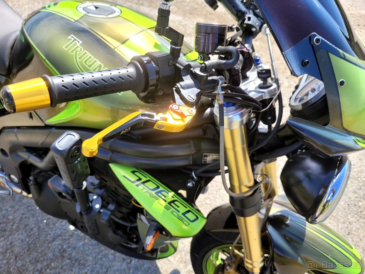 Triumph Speed Triple 1050 - po servisu, laděný výfuk - 14