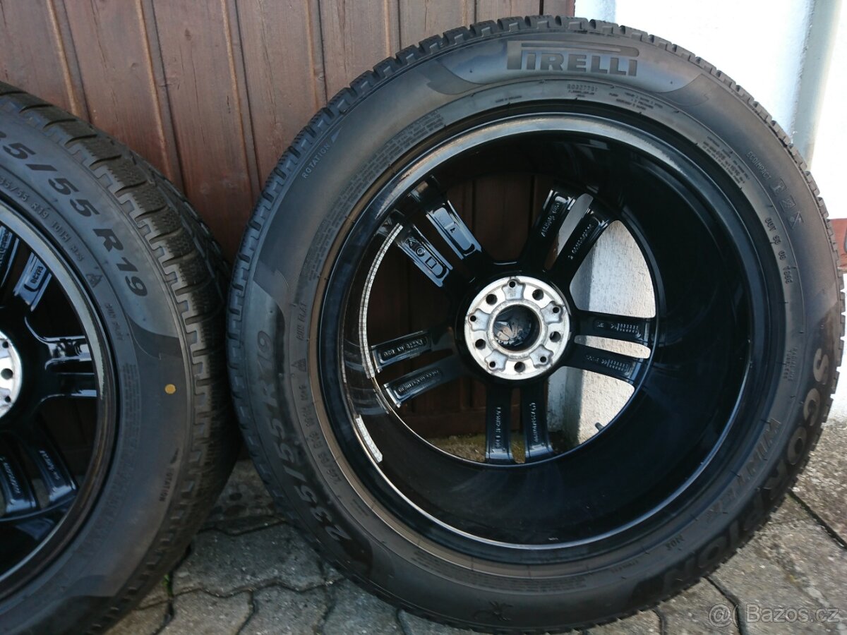 Mercedes Benz GLC zimní Originální alu kola 235/55/19 5x112 - 14