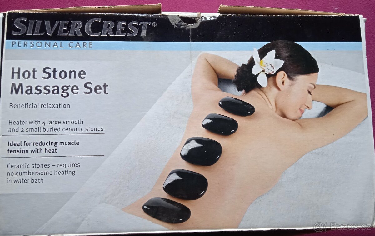 Masážní souprava Hot Stone pro blahodárné uvolnění - 14