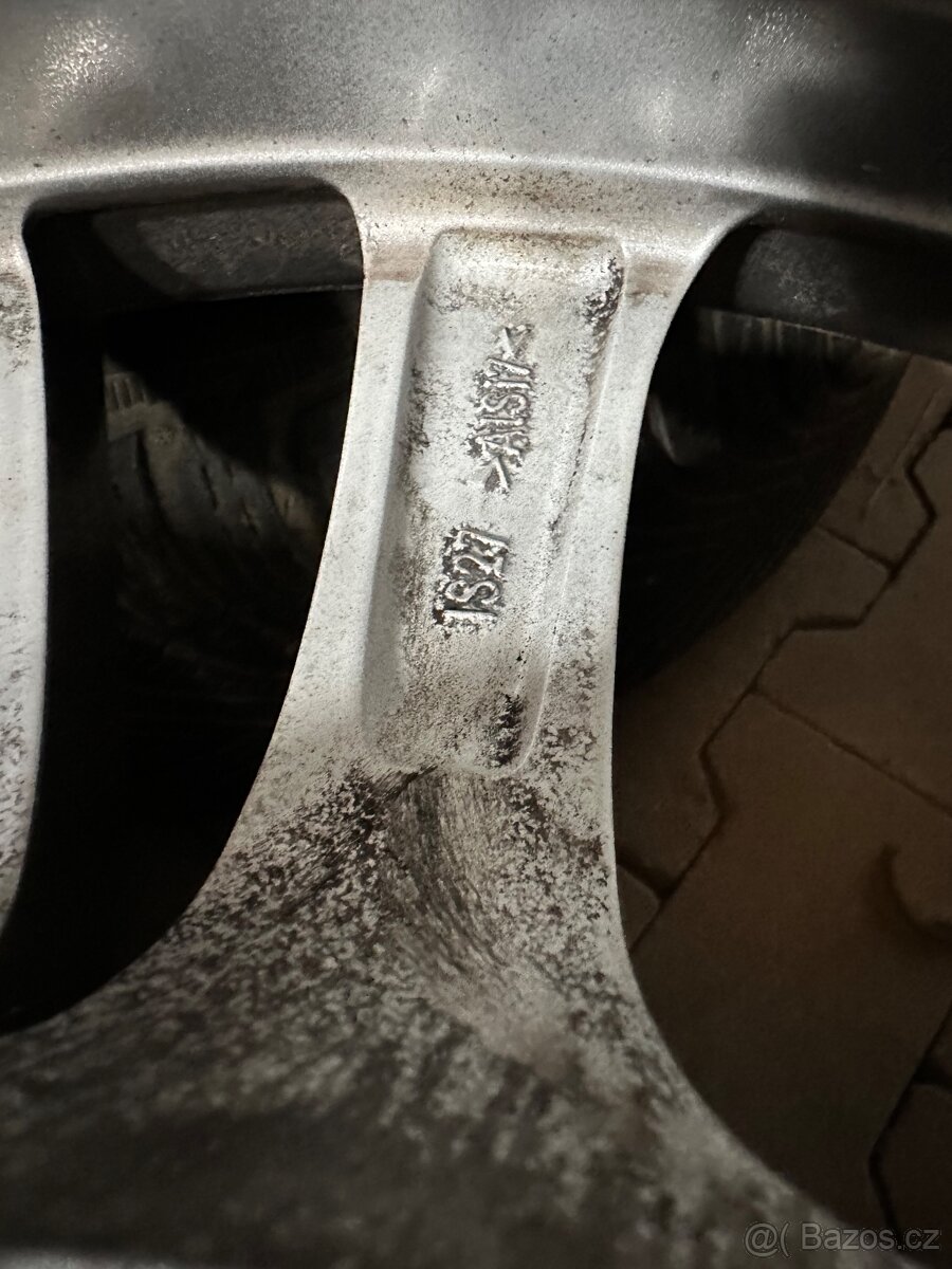 Alu kola bmw 5x112 r17 zimní sada - 14