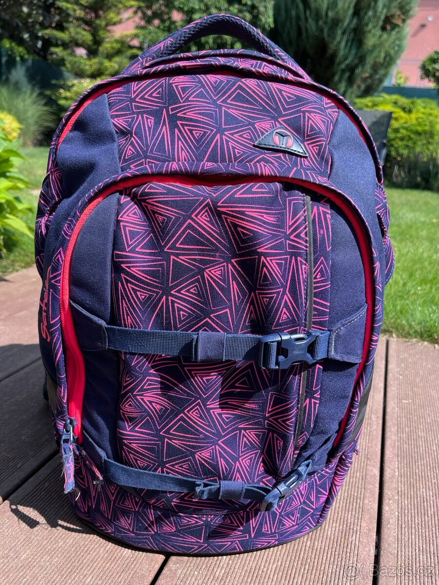 Studentský batoh Satch Pink Supreme - 14