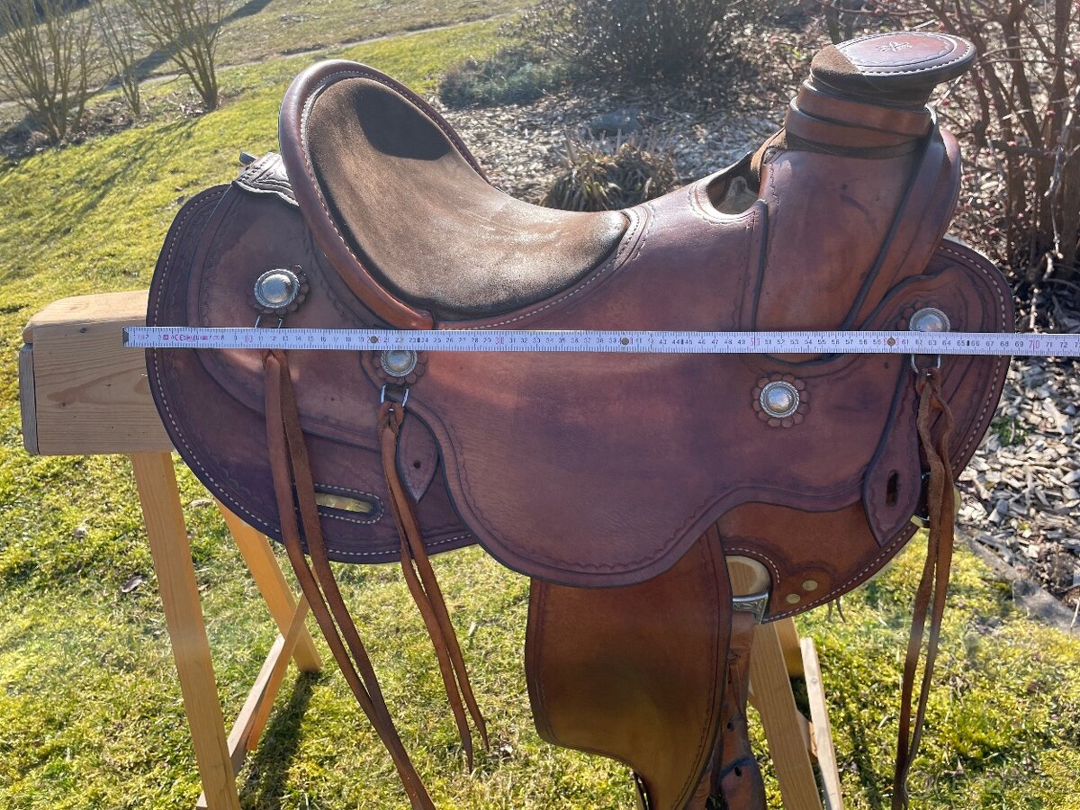 Westernové sedlo wade - 14