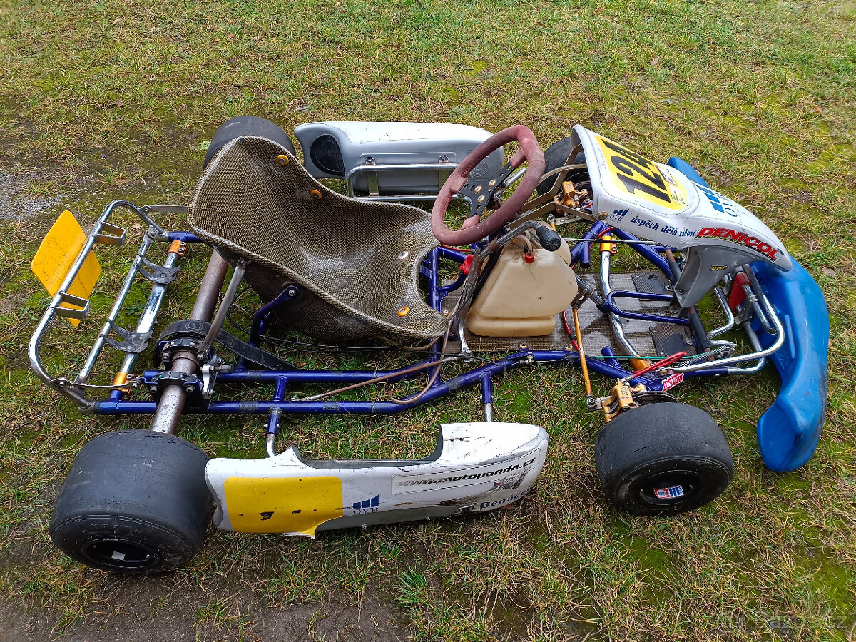 Motokára MS kart bez motoru s doklady Praga motor Honda kára - 14