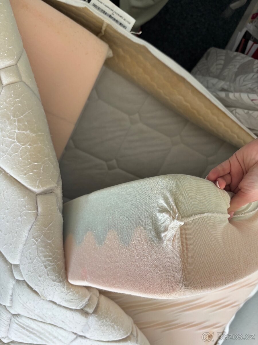 Ikea Mandal postel 160x200 + matrace DORMEO - 14