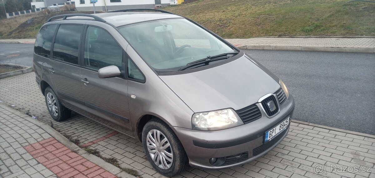 PRODÁM SEAT ALHAMBRA 1.9 TDI 85kW 6kvalt rv 2004 7mist - 14