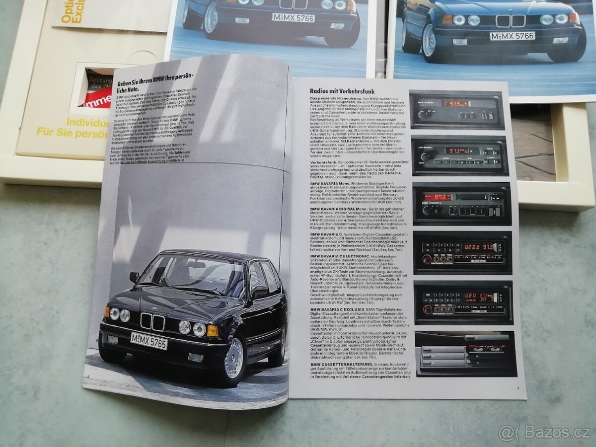 BMW E32 - extrémně vzácná kazeta k premiéře 7er - 14