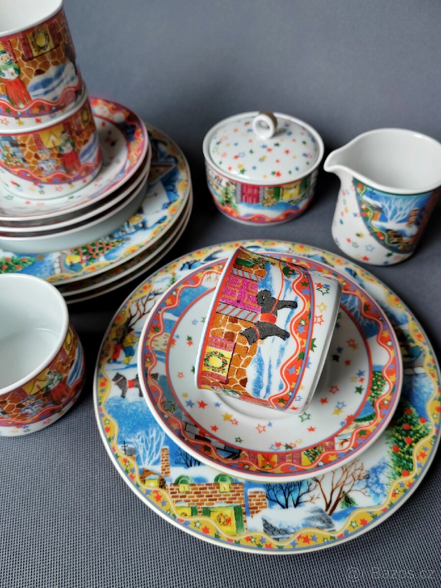 Vánoční porcelánová sada Eschenbach série "Jingle Bells" - 14