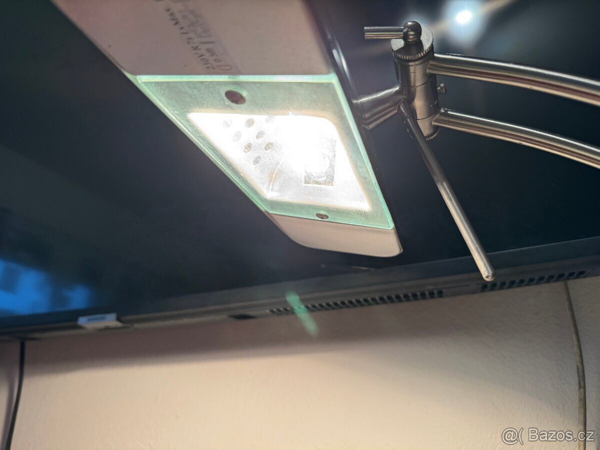 Stolní lampa celonerezová - TOP stav - 14