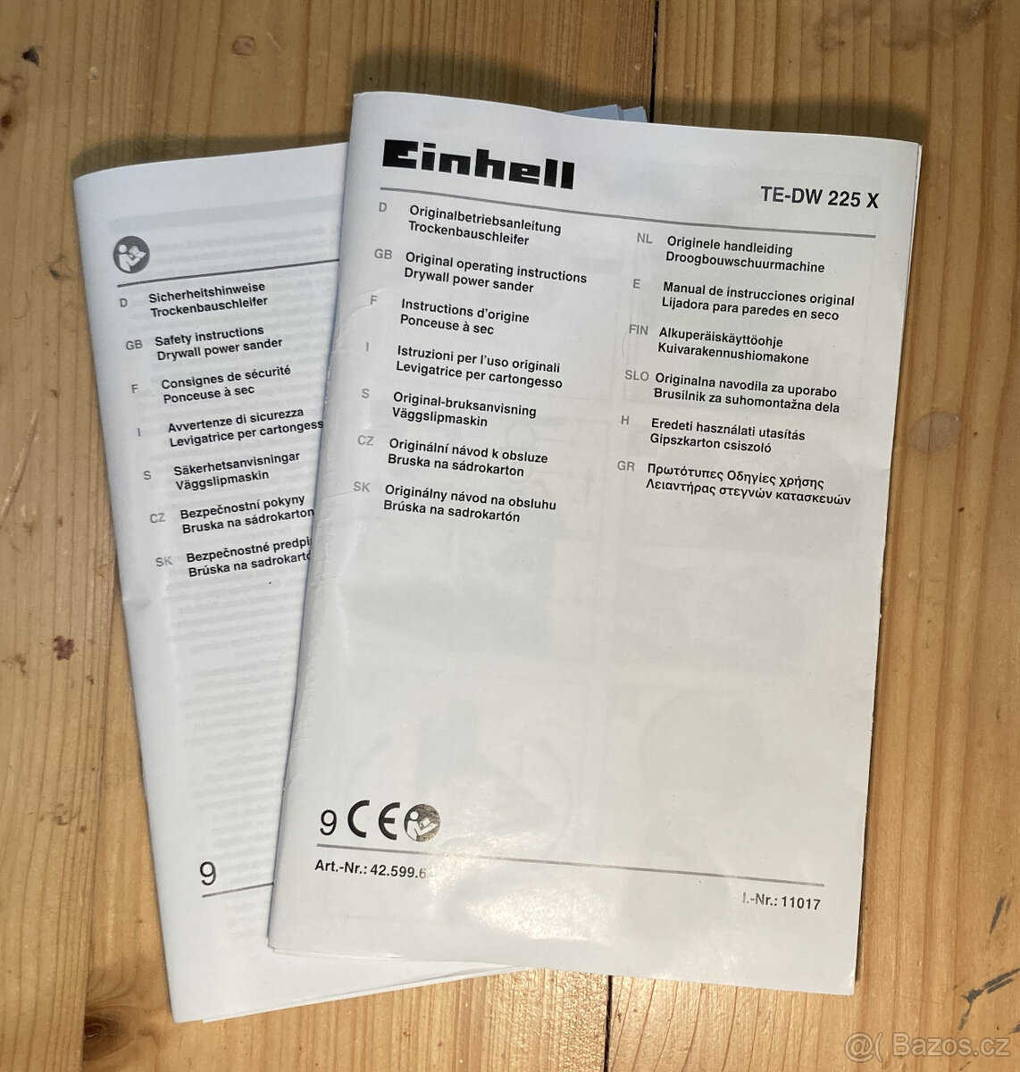 Bruska na sádrokarton Einhell TE-DW 225 X + brusivo - 14