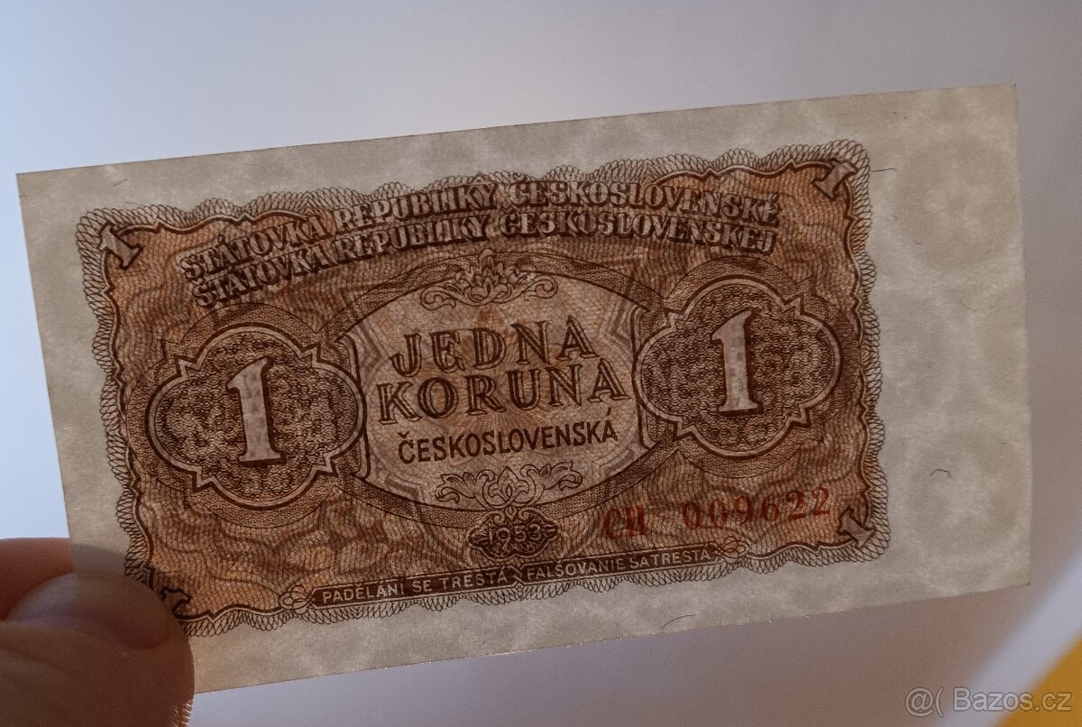 Staré bankovky RU,Čsr,protektorát,čssr, německo - 14