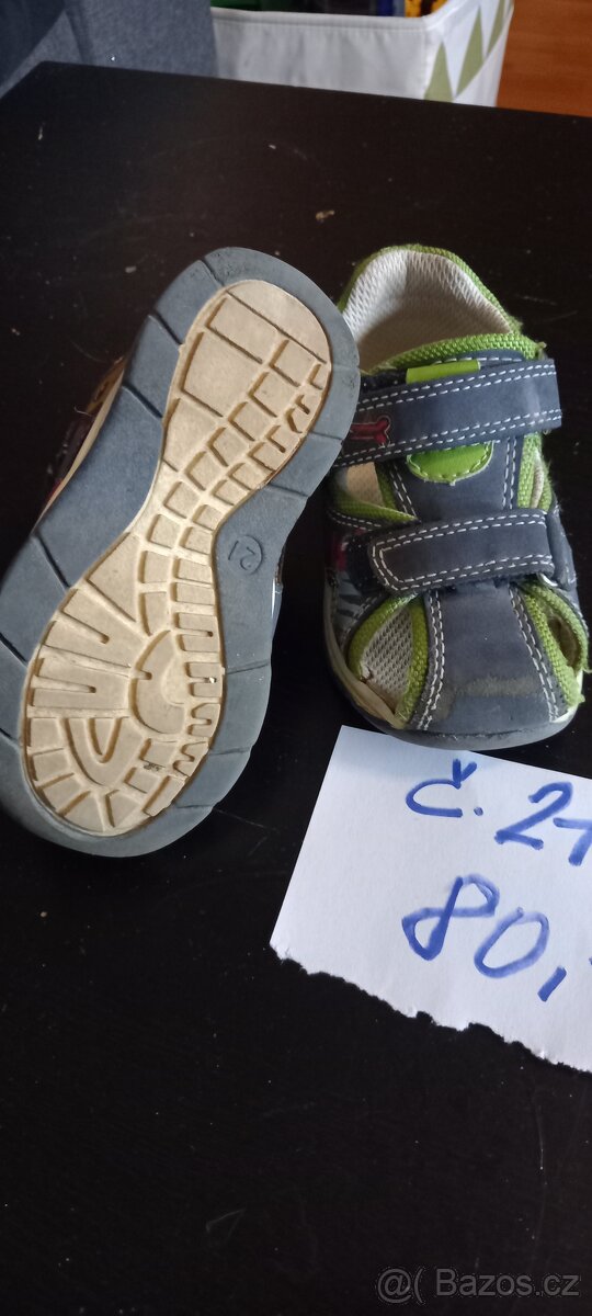 Dětské nošené botičky vel. 19, 20 a 21 - 14