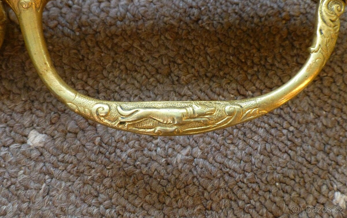 Lovecký tesák - Asi 18. století - Rytá čepel - 14