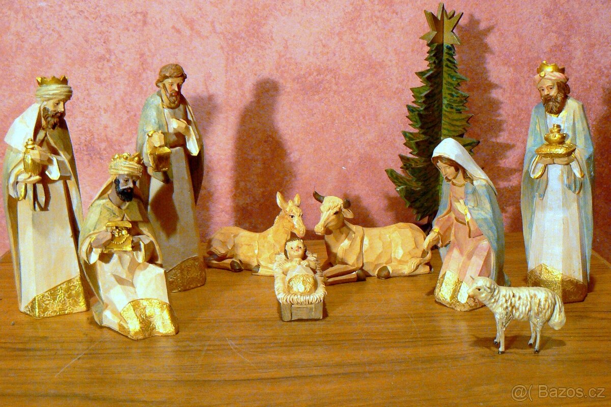 Dřevěný betlém - 14