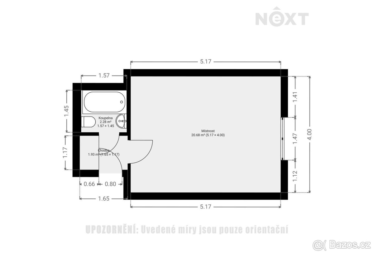 Prodej byt 1+kk, 25㎡ - 14