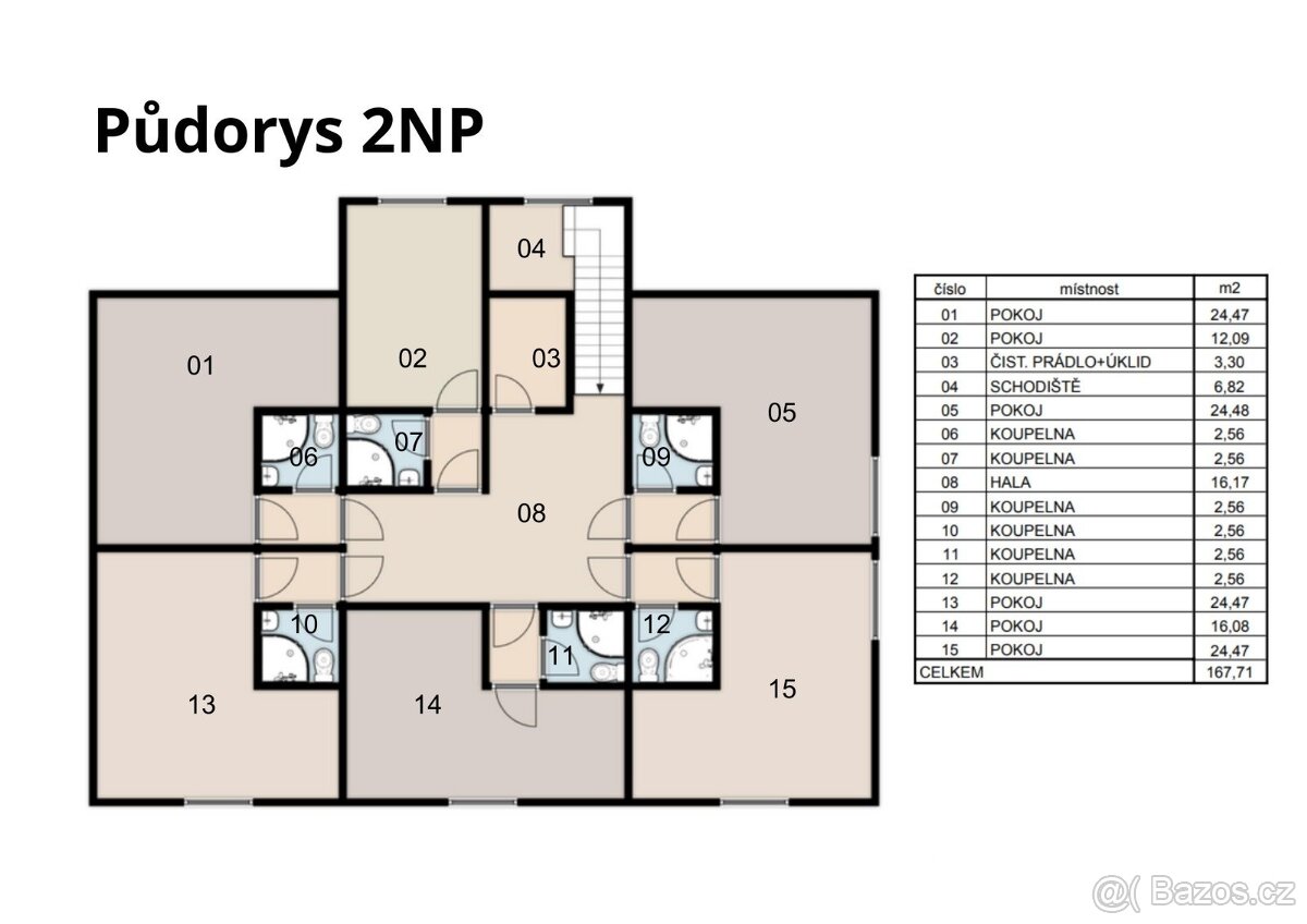 Prodej ubytování, 340 m² - Šatov, ev.č. 01762 - 14